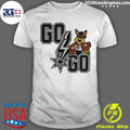 Spurs Coyote Mascot Go Go Text For A Fan Shirt