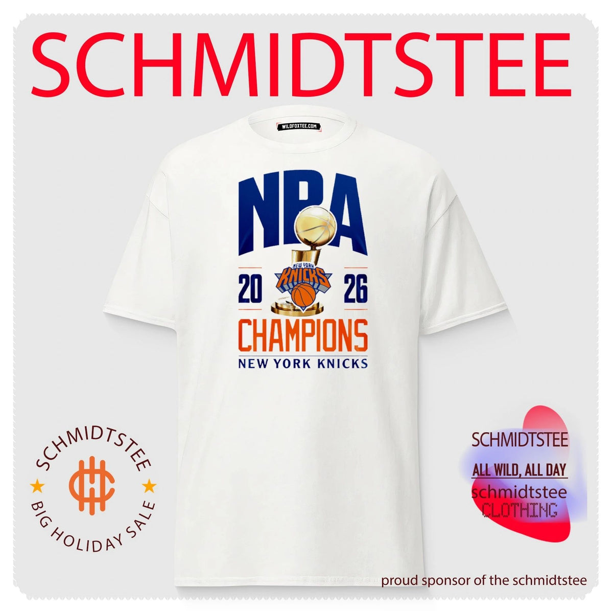 NY Knicks 2026 NBA Champions Celebration shirt