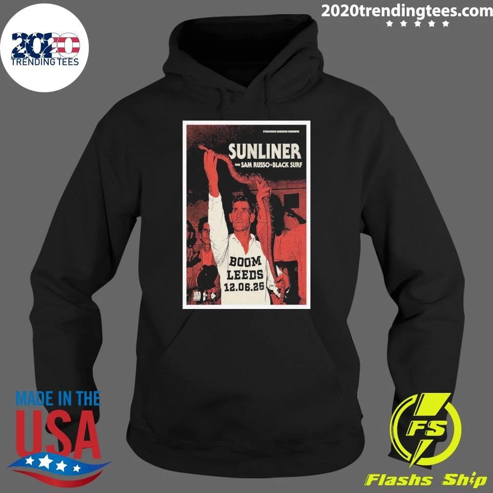 Sunliner Boom Leeds June 12 2026 Poster Shirt