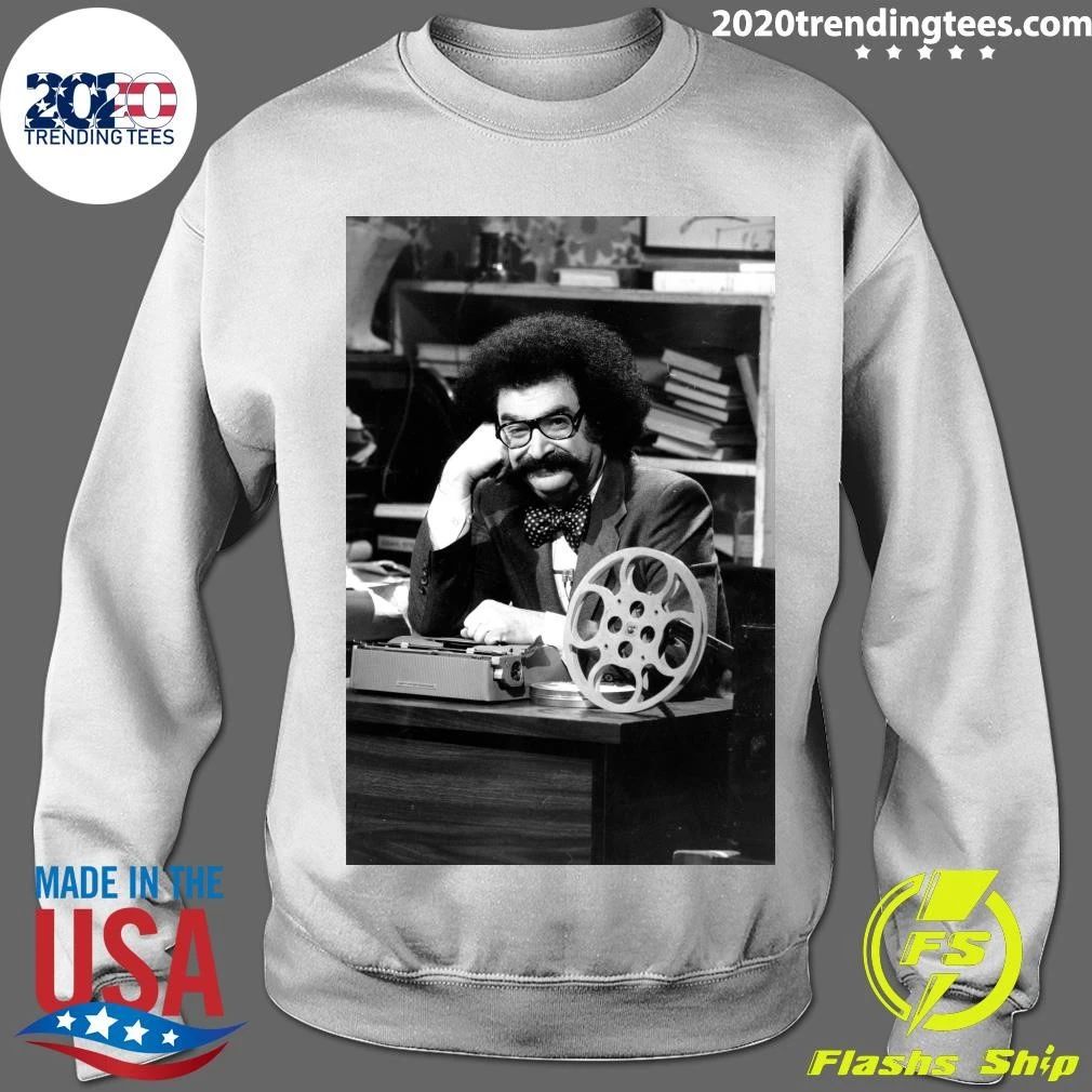 Gene Shalit Film Critic Bristling With Hair and Puns Dies at 100 Shirt