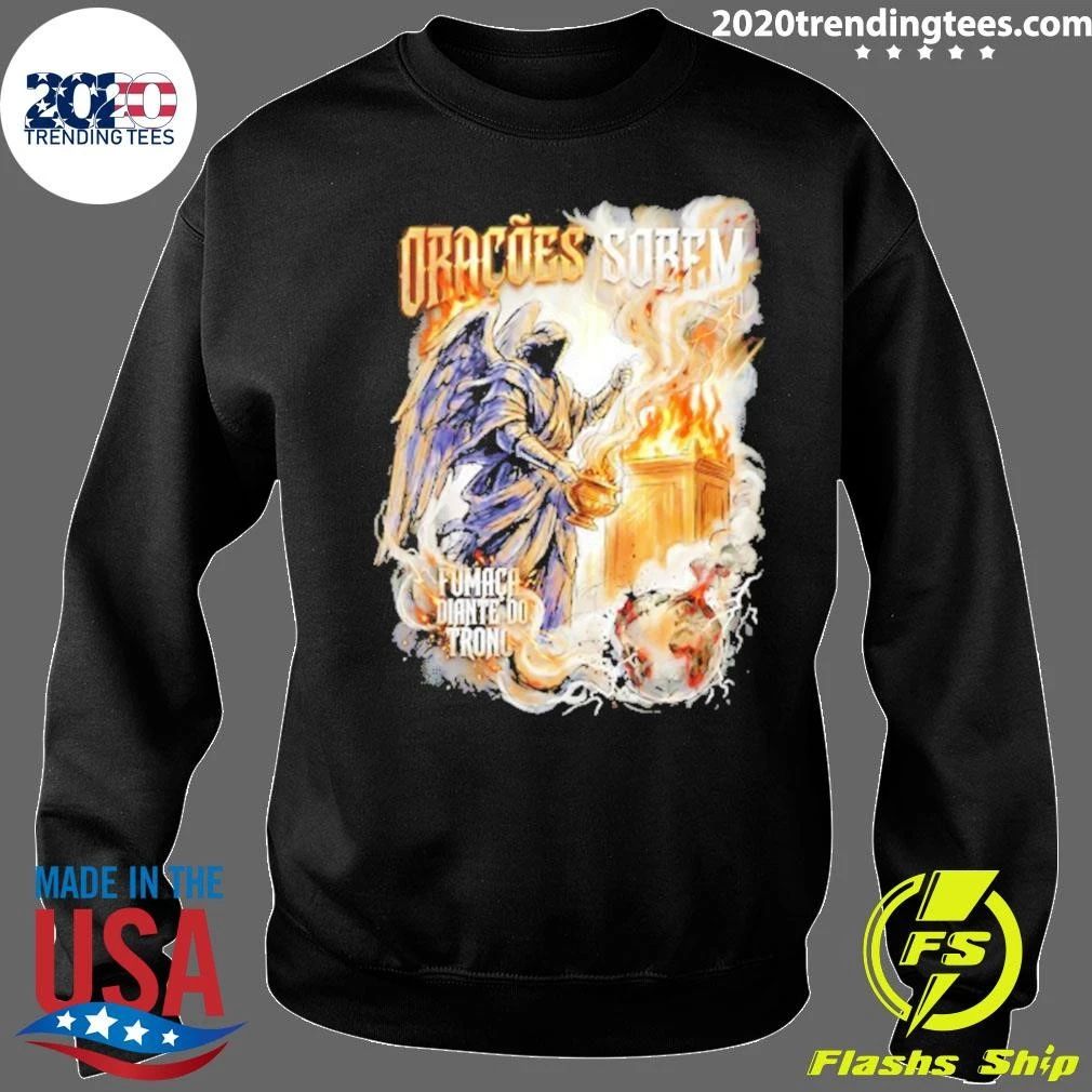 Oracoes Sobem Fumaca Diante Do Trono Shirt
