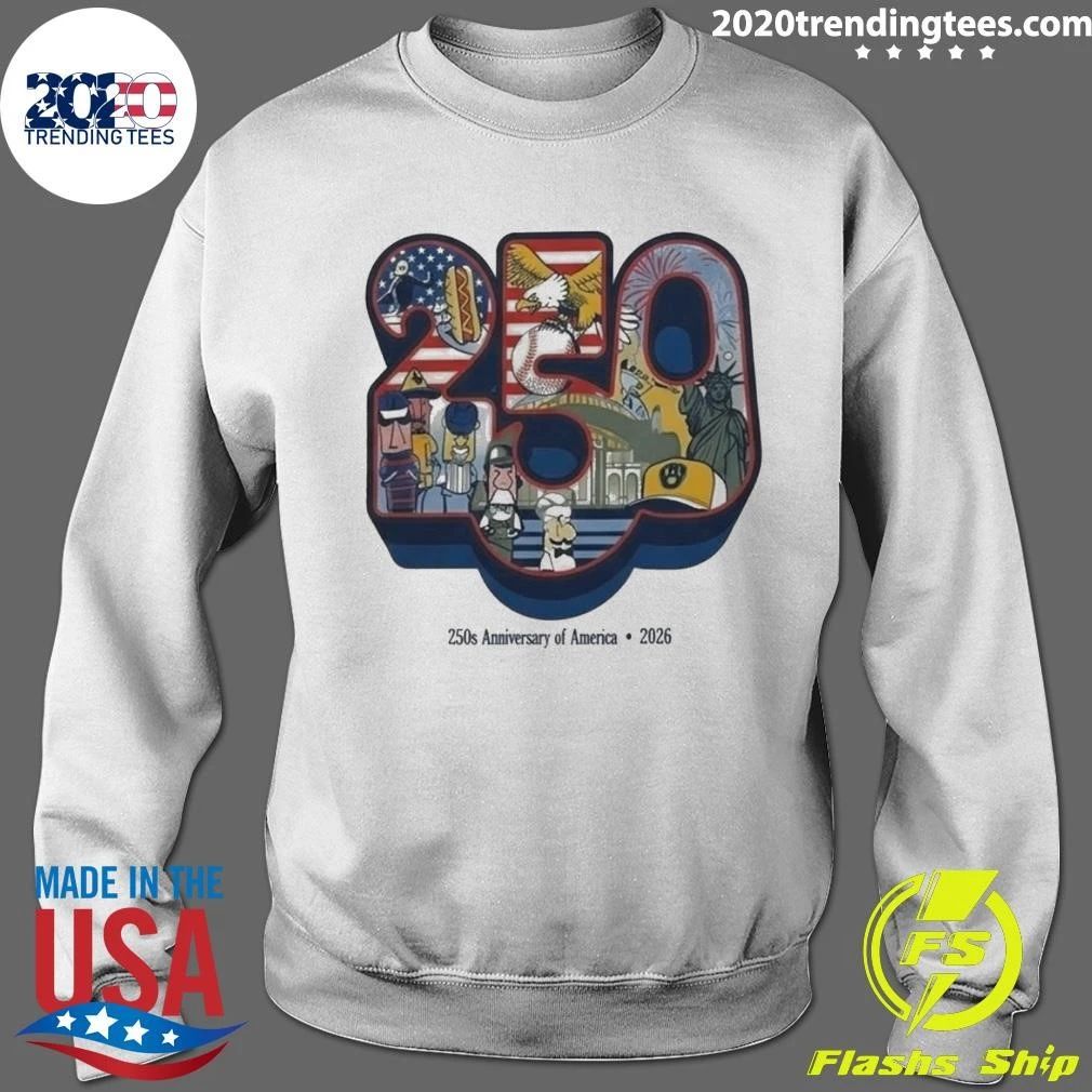 Brewers 250th Anniversary of America 2026 Shirt