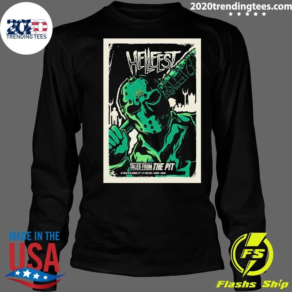Hellfest Tales From The Pit June 18-21 2026 Clisson, France Poster Shirt