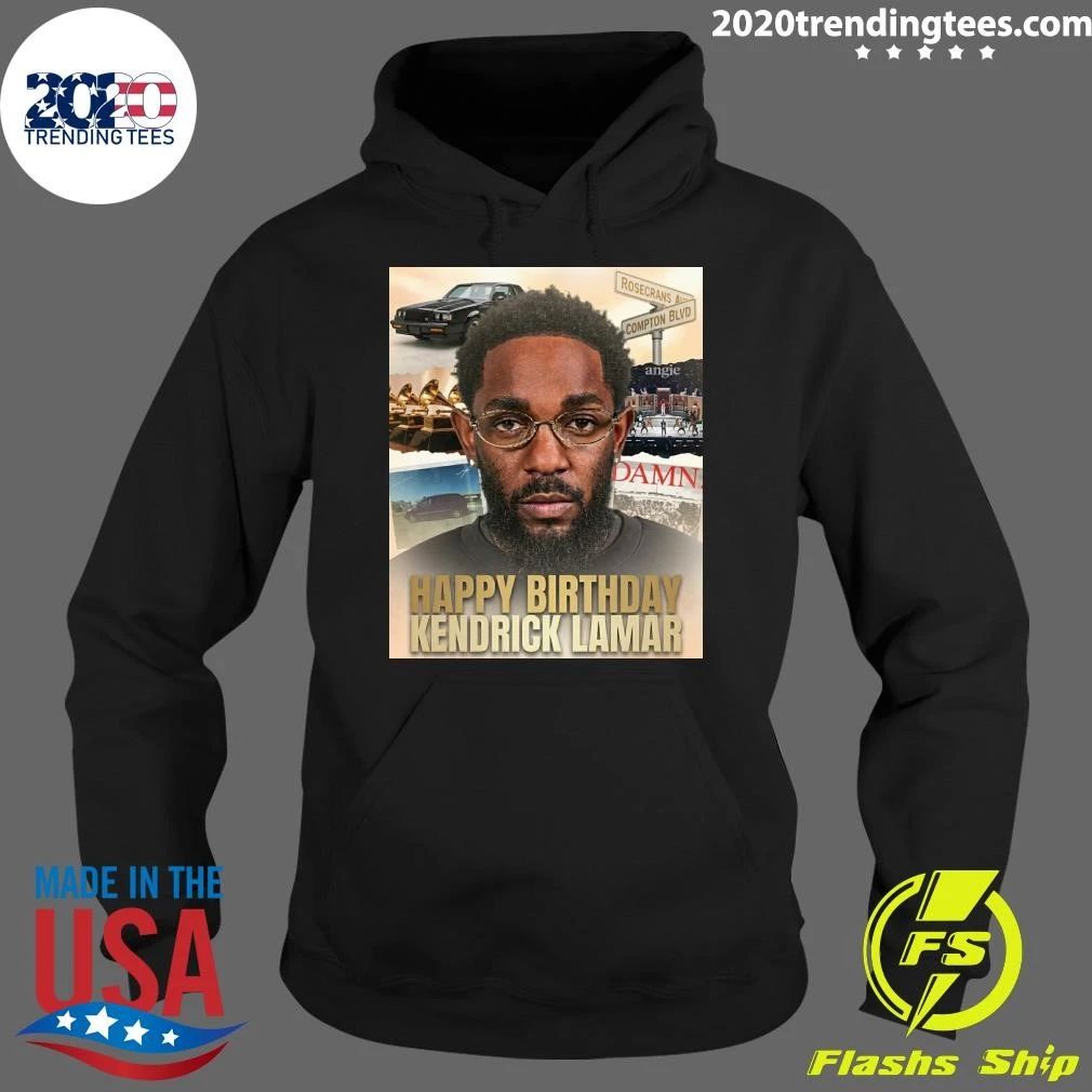 Happy 39th Birthday Kendrick Lamar Shirt