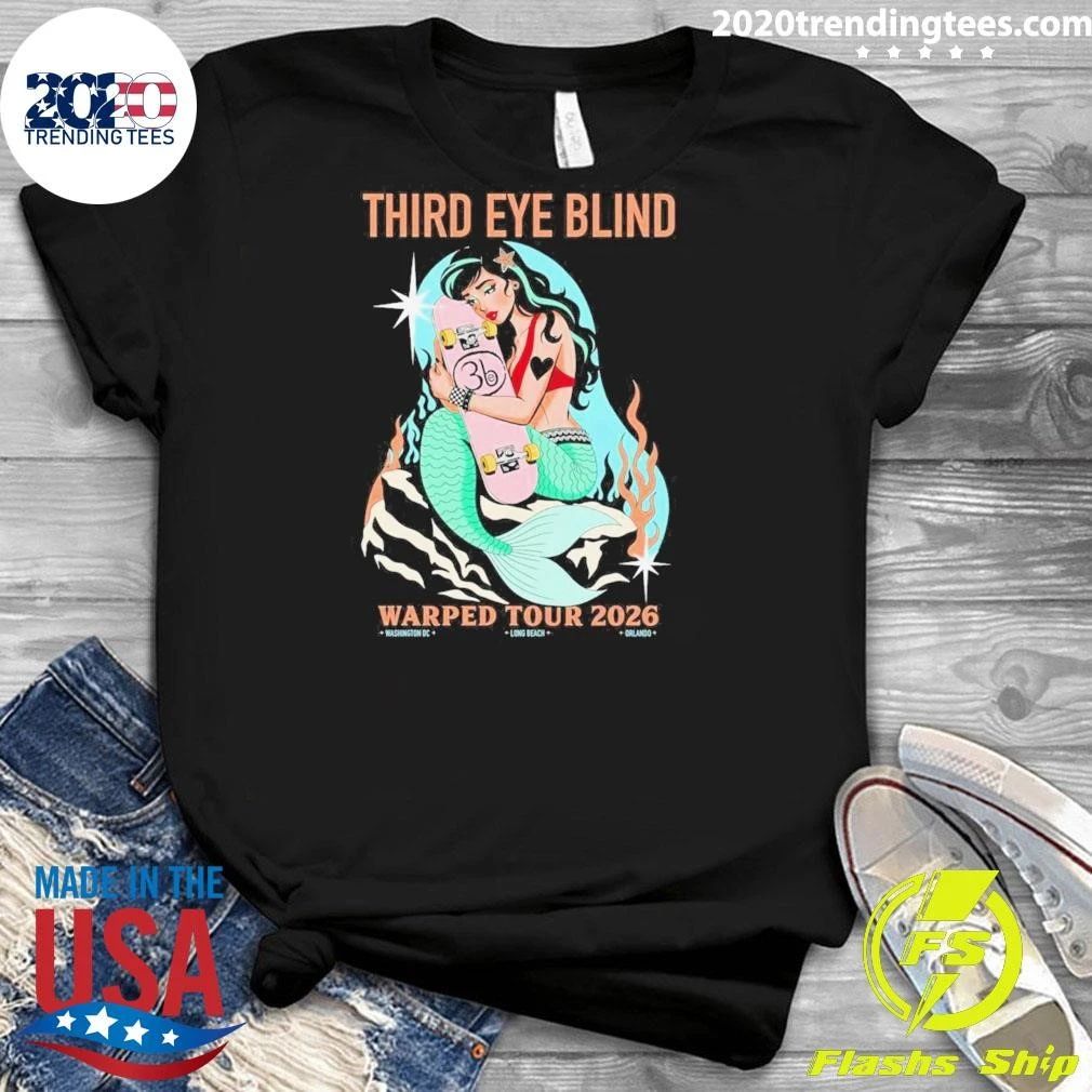 Third Eye Blind Warped 2026 Shows Shirt