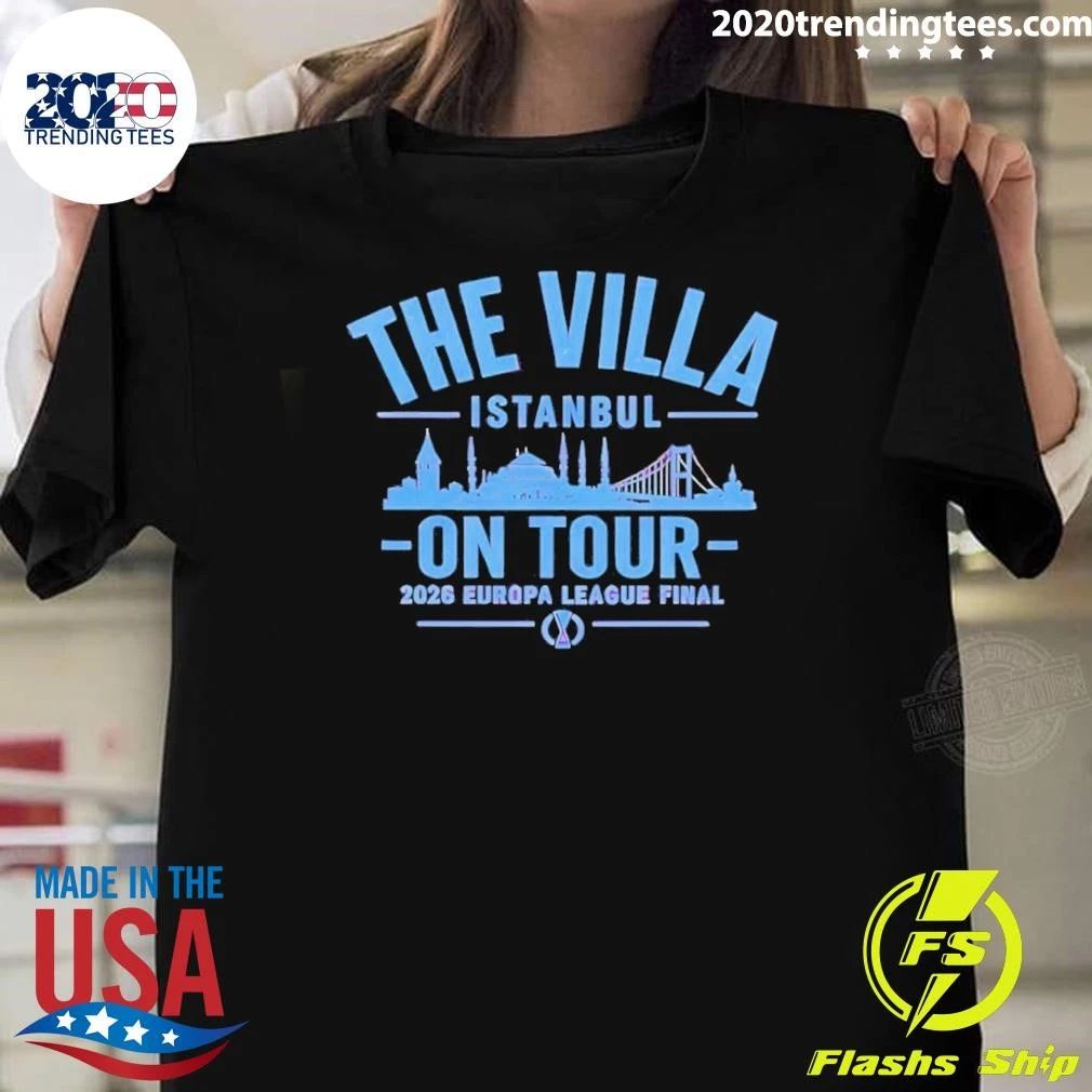 Aston Villa Fc The Villa Istanbul On Tour 2026 Europa League Final Shirt