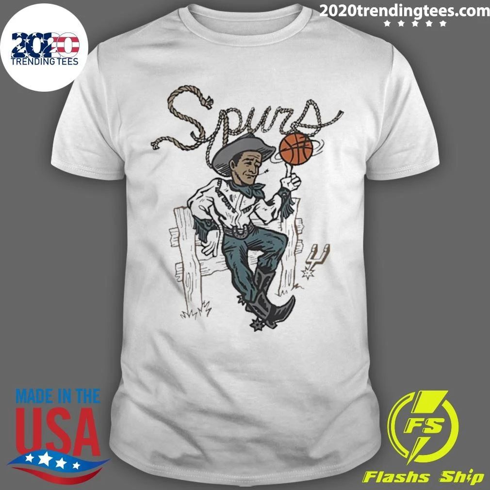 San Antonio Spurs Basketball Cowboy Vintage Shirt