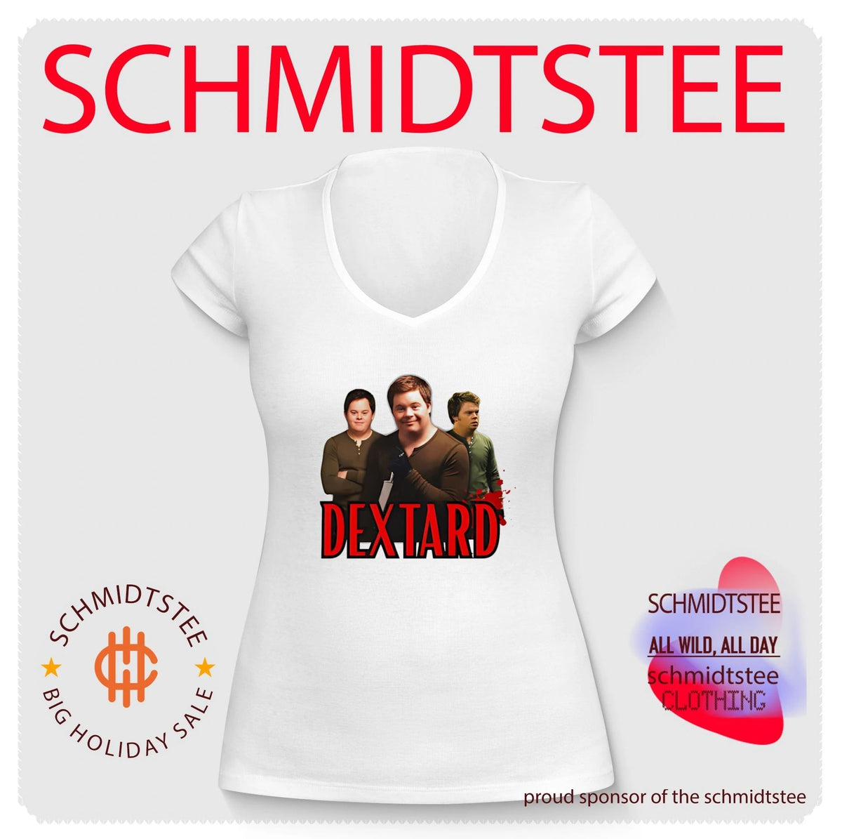 Dextard parody humor shirt