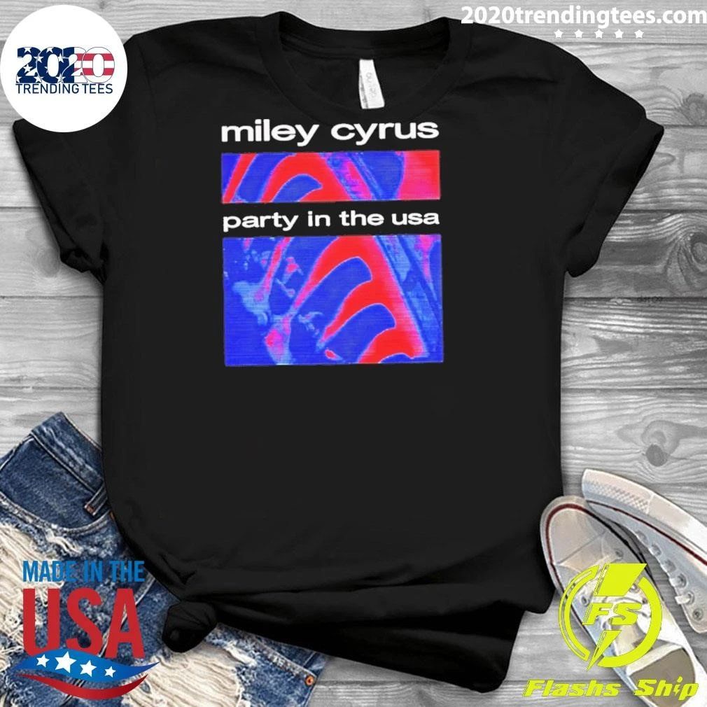Miley Cyrus Party In The Usa Shirt