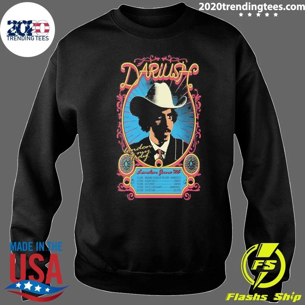 Dariush London June 2026 Tour Shirt