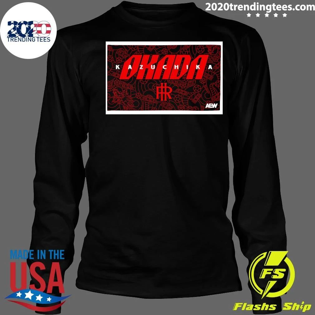 Kazuchika Okada Tournament Soccer Collection Sublimated Flag Shirt