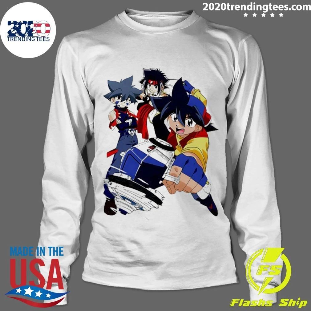 Tyson Granger And Ray Kon Beyblade Anime Shirt