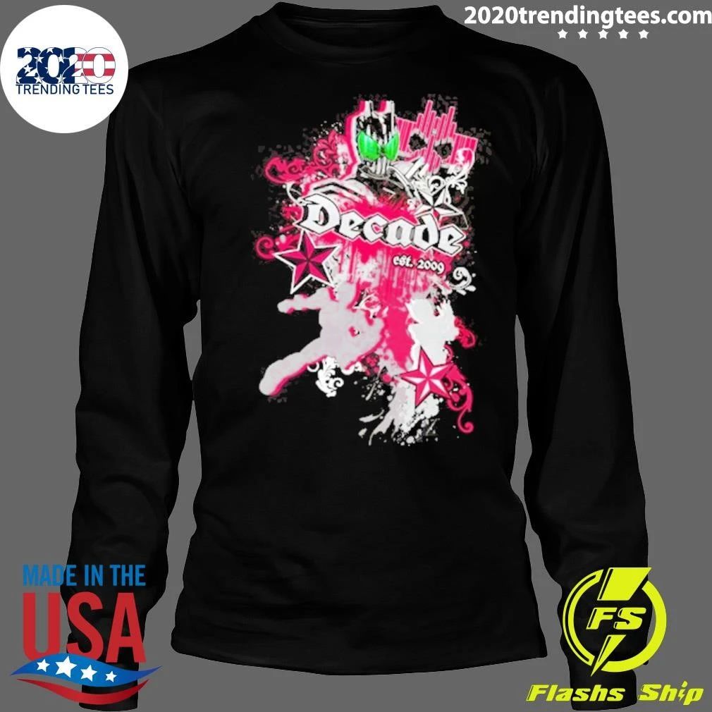 Kamen Rider Decade Est 2009 Hero Shirt