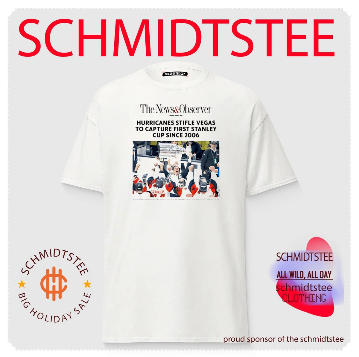 Carolina Hurricanes 2026 Stanley Cup Champions Newspaper Edition shirt