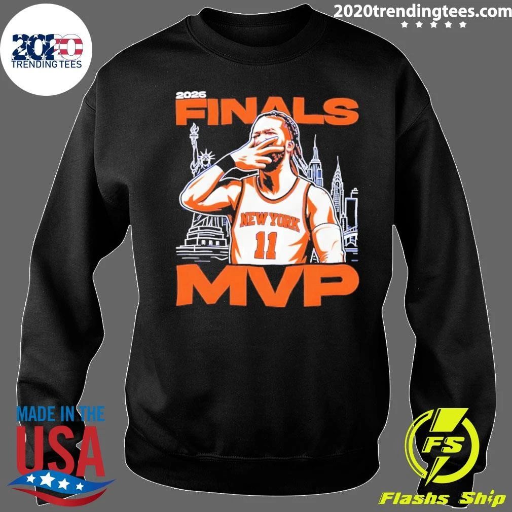 Jalen Brunson Celebration New York Basketball 2026 Finals Mvp Shirt