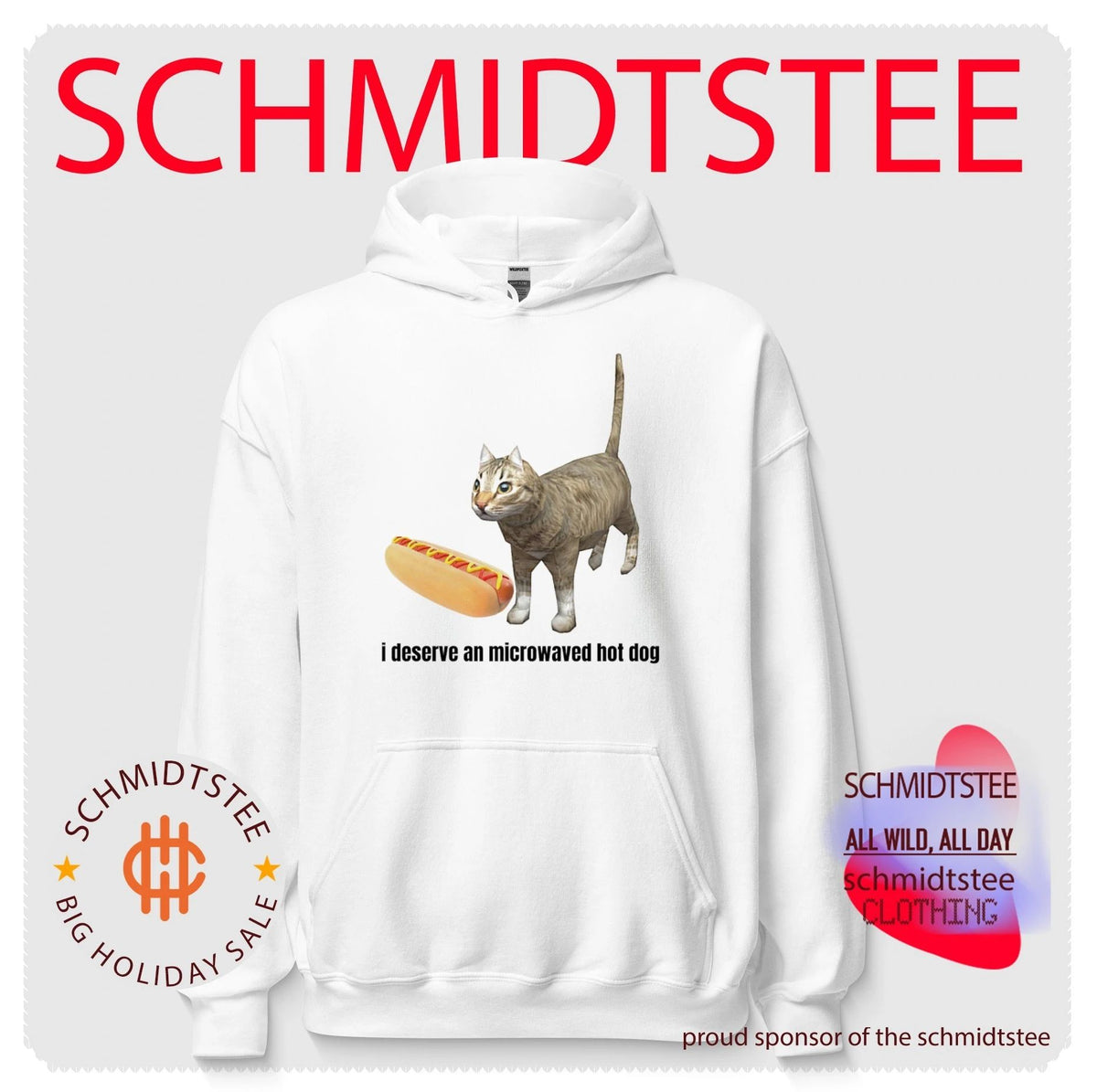 Cat I Deserve an Microwaved Hot Dog Meme shirt