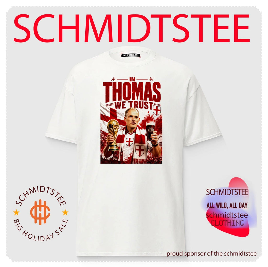 In Thomas Tuchel We Trust England National Football Team shirt