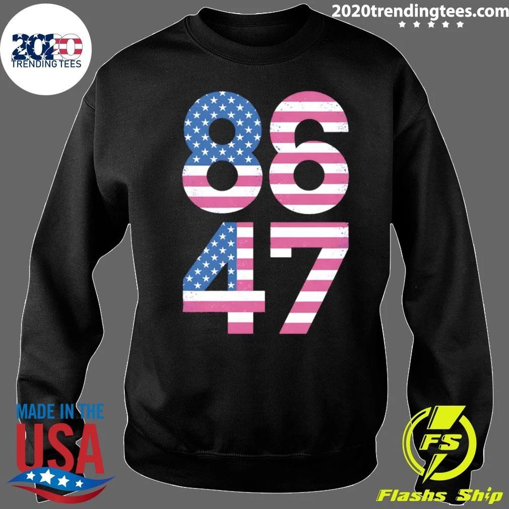 8647 Resist 86 47 4th of July USA US American Flag Shirt