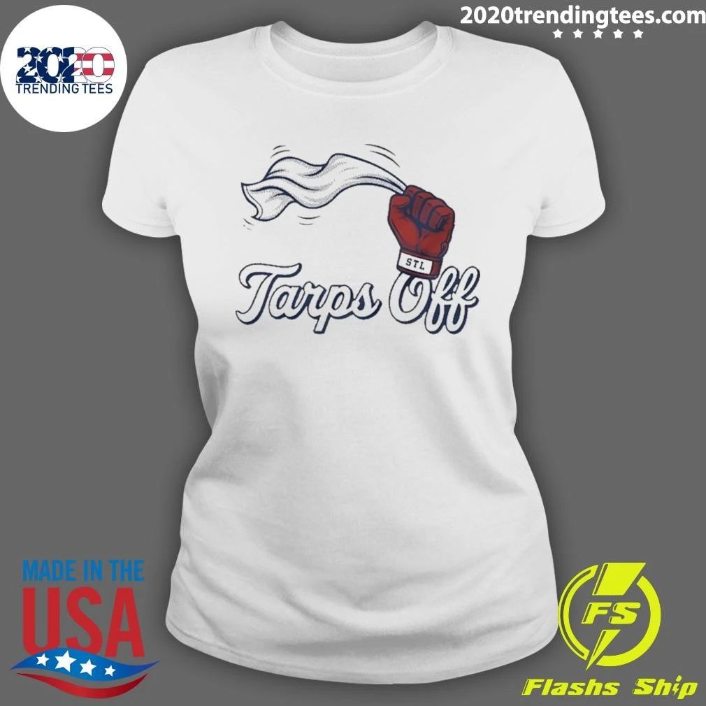 St Louis Cardinals Baseball Tarps Off Shirt