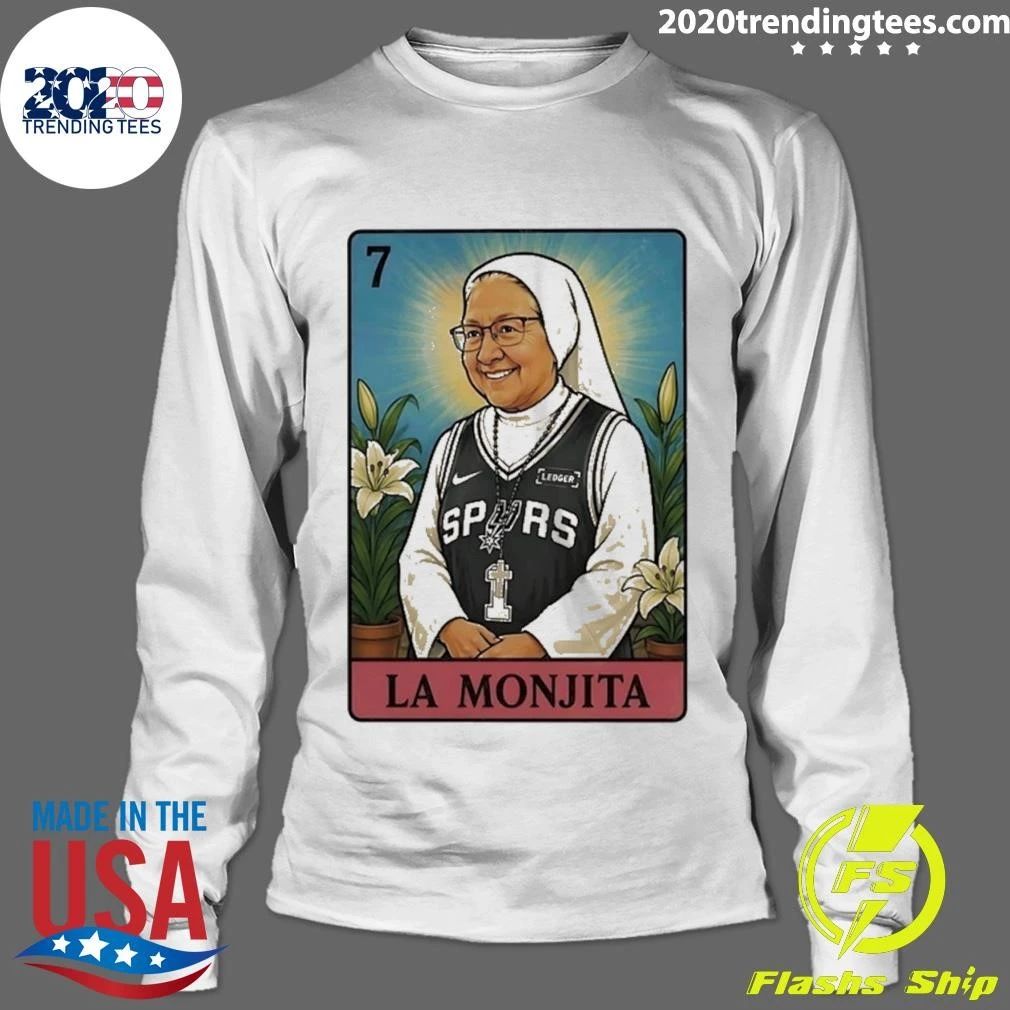 Nun La Monjita San Antonio Spurs Basketball Shirt