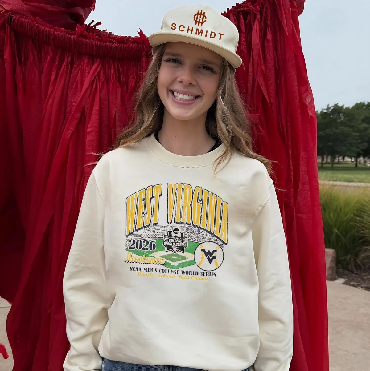 West Virginia Mountaineers 2026 College World Series Bound stadium shirt