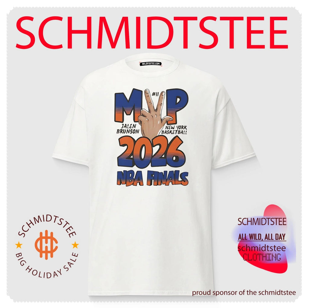 NY Knicks 2026 NBA Finals Jalen Brunson the MVP hand gesture shirt