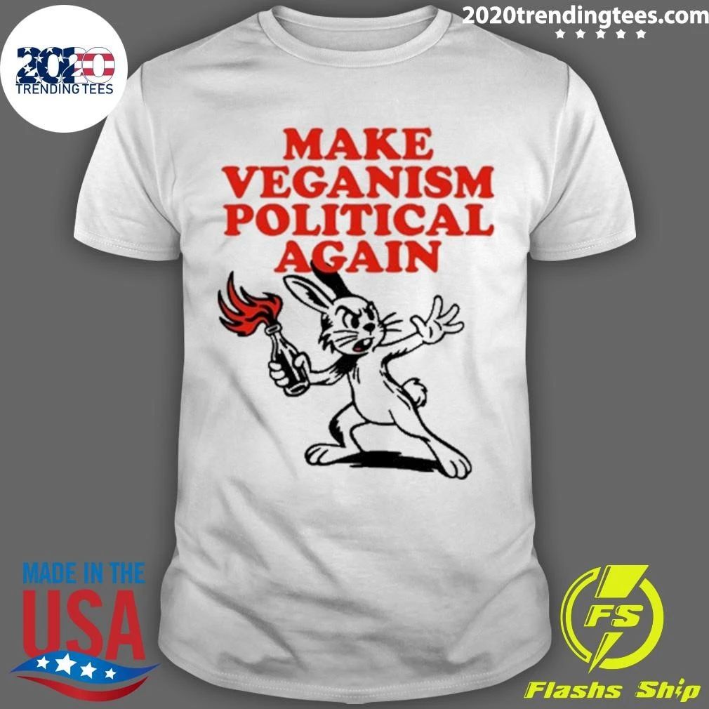 Krime Make Veganism Political Again Tee Shirt