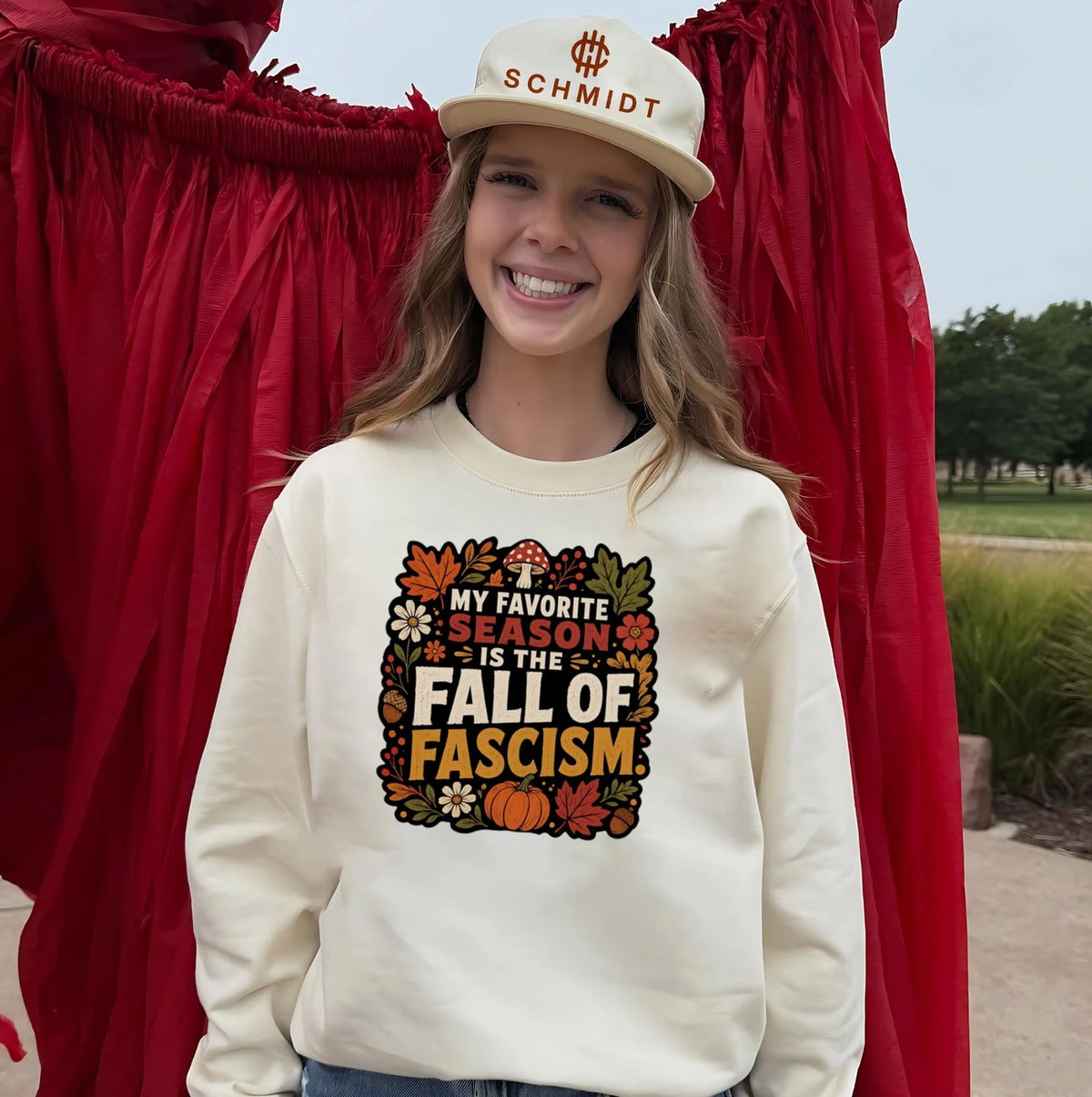 My Favorite Season Is the Fall of Fascism shirt