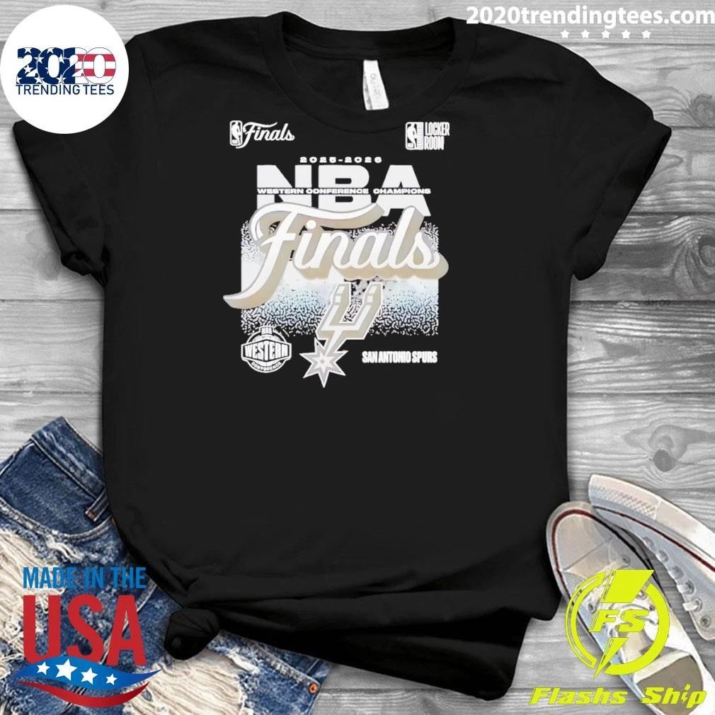 San Antonio Spurs Western Conference Champions 2026 Achievement Shirt