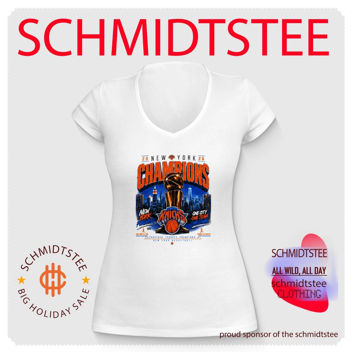 New York Basketball Champions 2026 one city one team one goal shirt