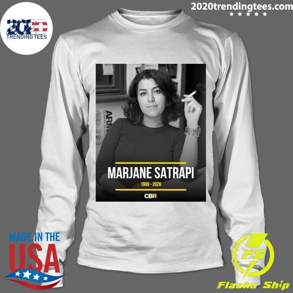 French-Iranian Artist, Author, And Filmmaker Marjane Satrapi Has Passed Away At The Age Of 56 Shirt