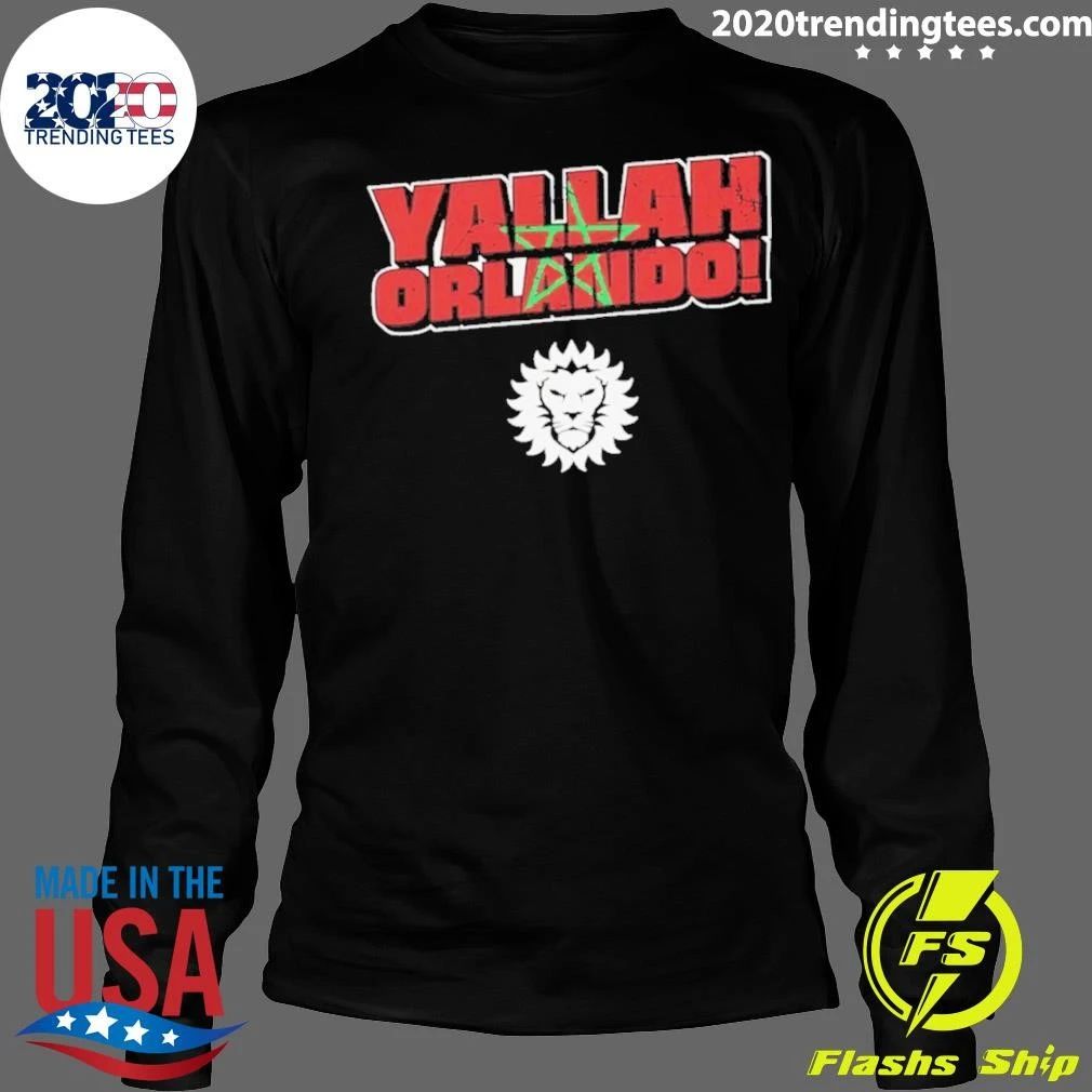 Orlando City Go Yallah Orlando Morocco Flag Shirt