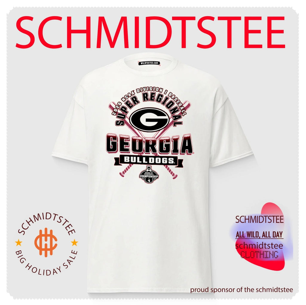 Georgia Bulldogs 2026 NCAA Division I Baseball Super Regionals shirt