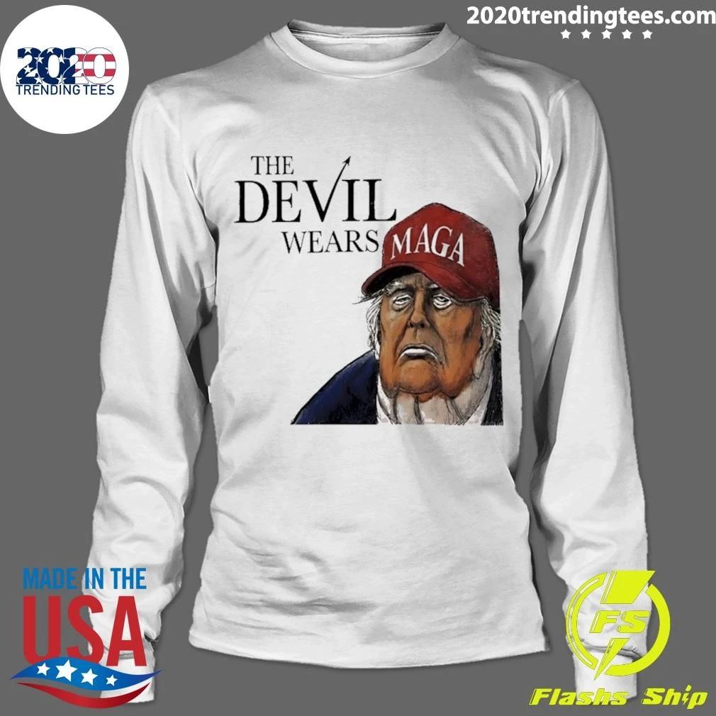 Trump The Devil Wears Maga Shirt