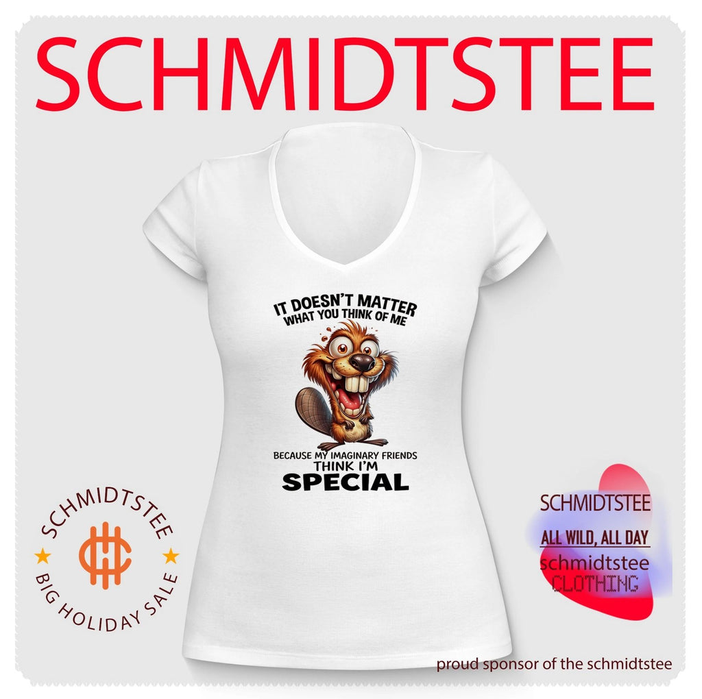 It doesn’t matter what you think of me because digital illustration beaver shirt