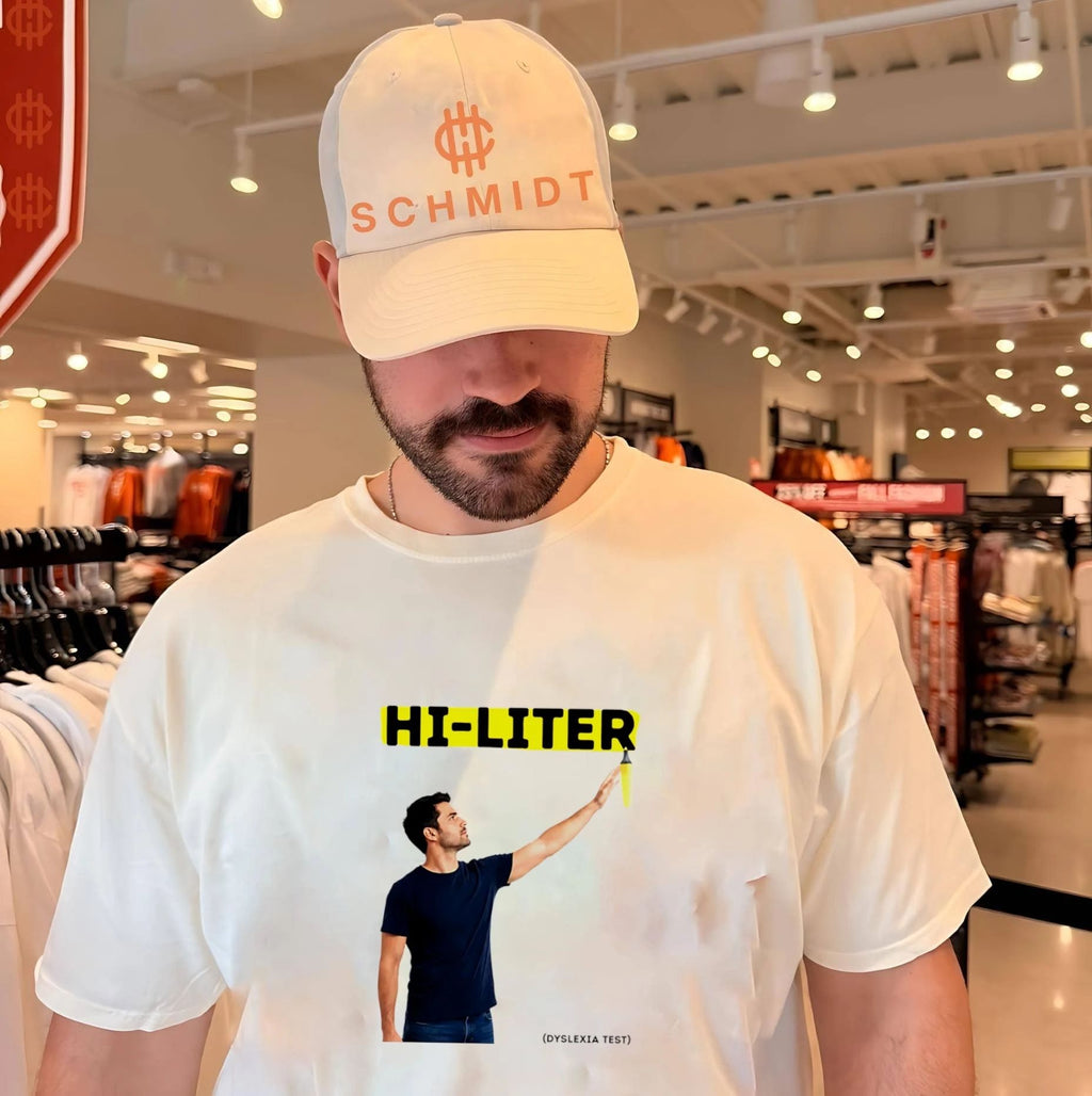 Hi-Liter Dyslexia Test shirt
