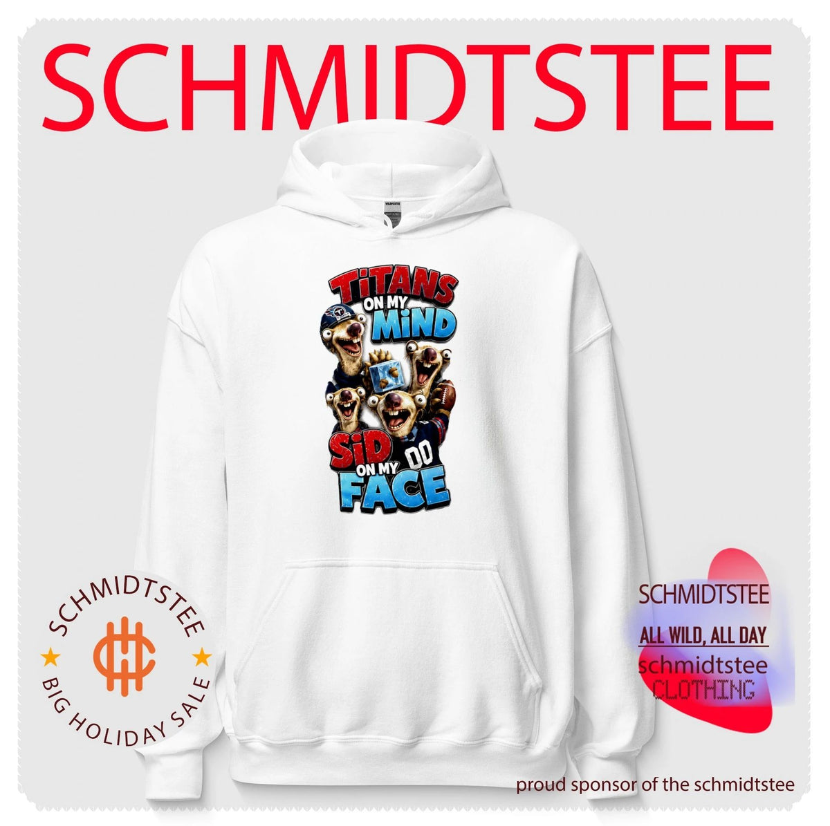Tennessee Titans on my Mind Sid On My Face shirt