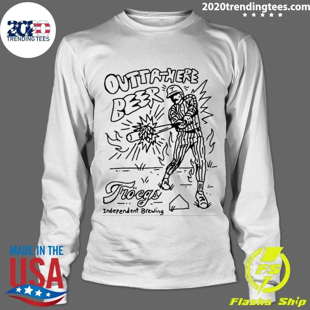 Phillies Outta-here Beer Troegs Independent Brewing Shirt
