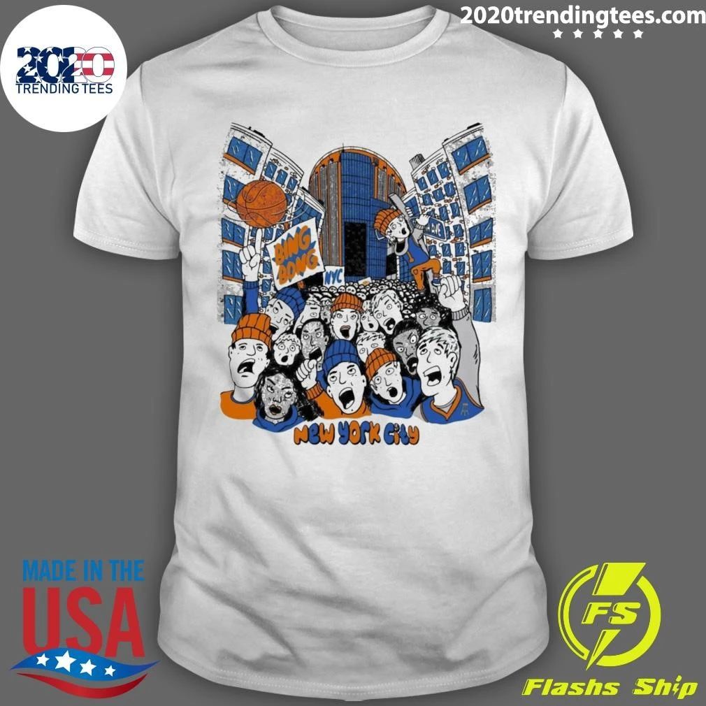 New York City Knicks Basketball Fan Bing Bong NYC Shirt