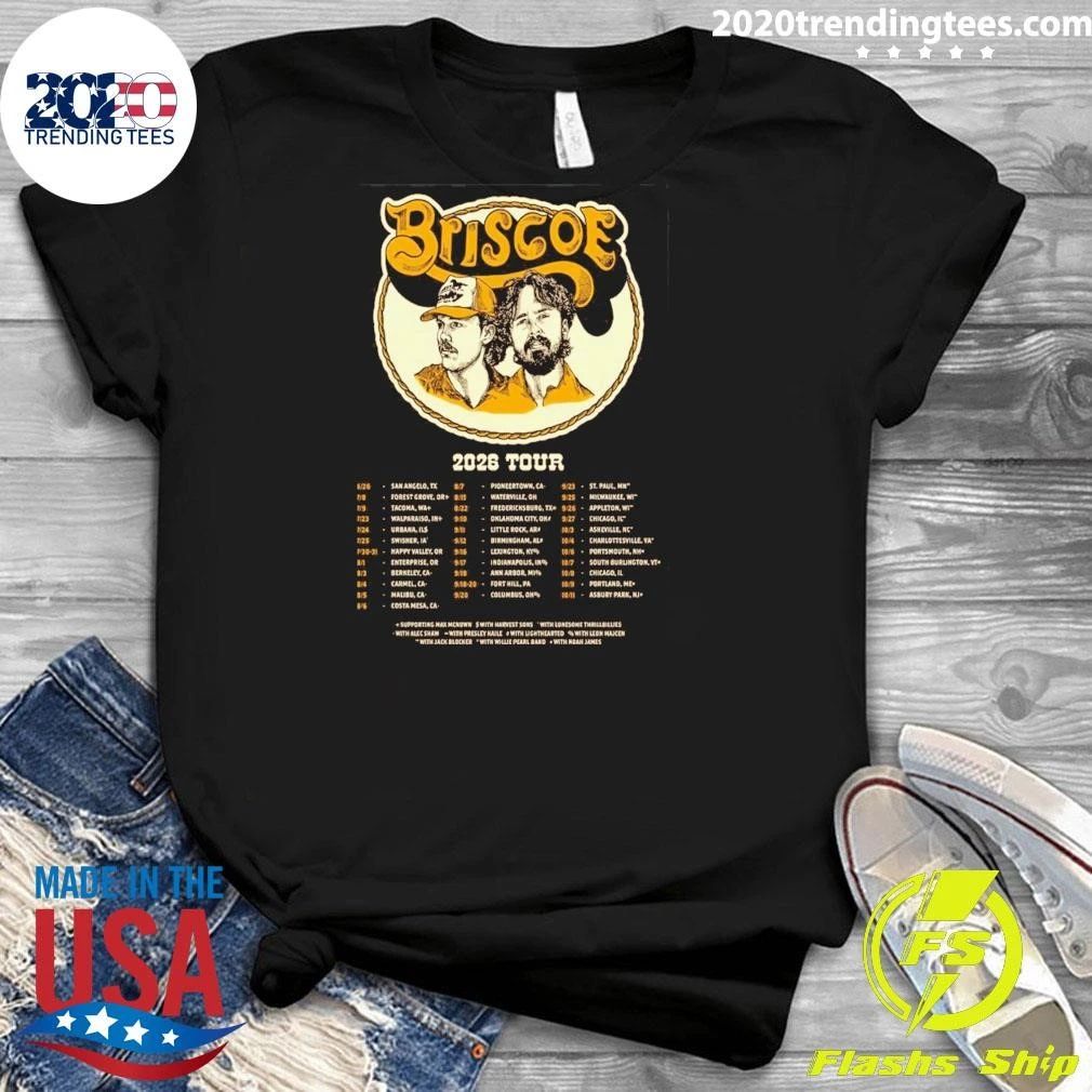 Briscoe World Tour 2026 Poster Shirt