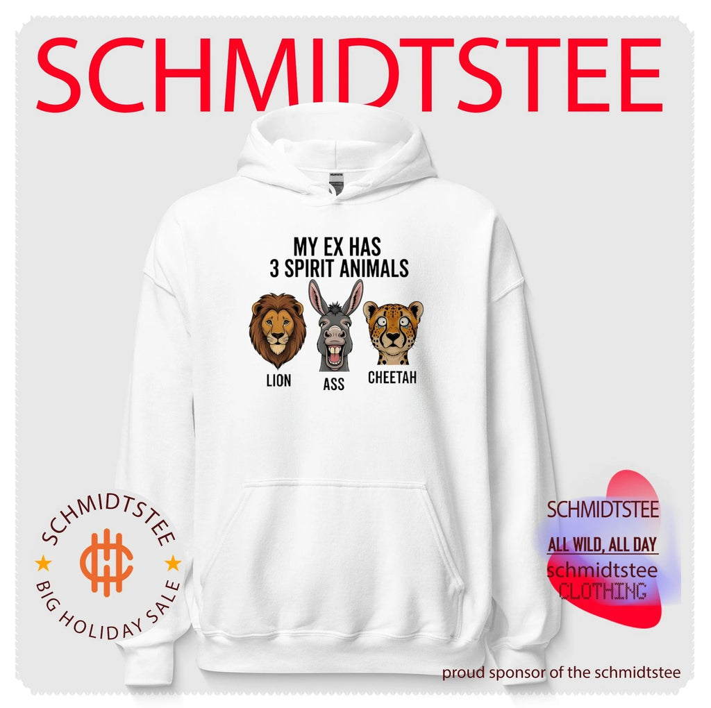 My ex has 3 spirit animals lion ass cheetah shirt