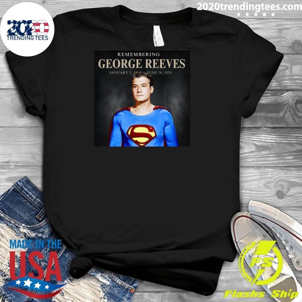 Remembering George Reeves January 5, 1914 — June 16, 1959 Shirt