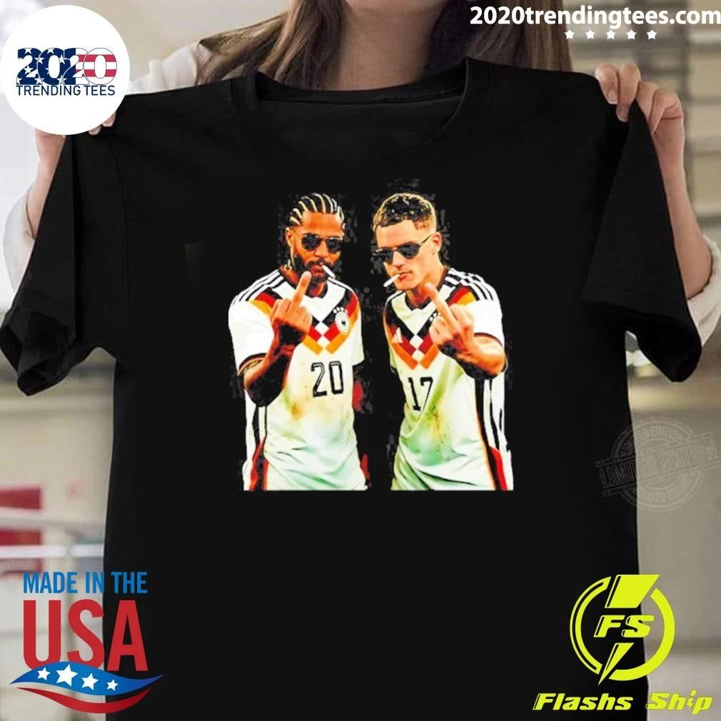 German Football The Middle Finger Gesture 3 Shirt