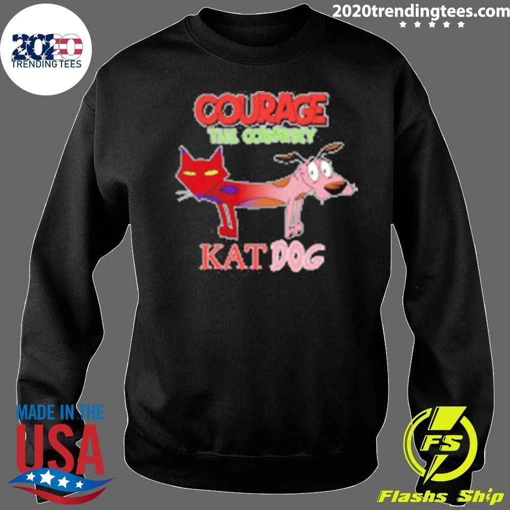 Courage The Cowardly Kat Dog Shirt