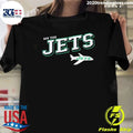 New York Jets Black Vintage Shirt