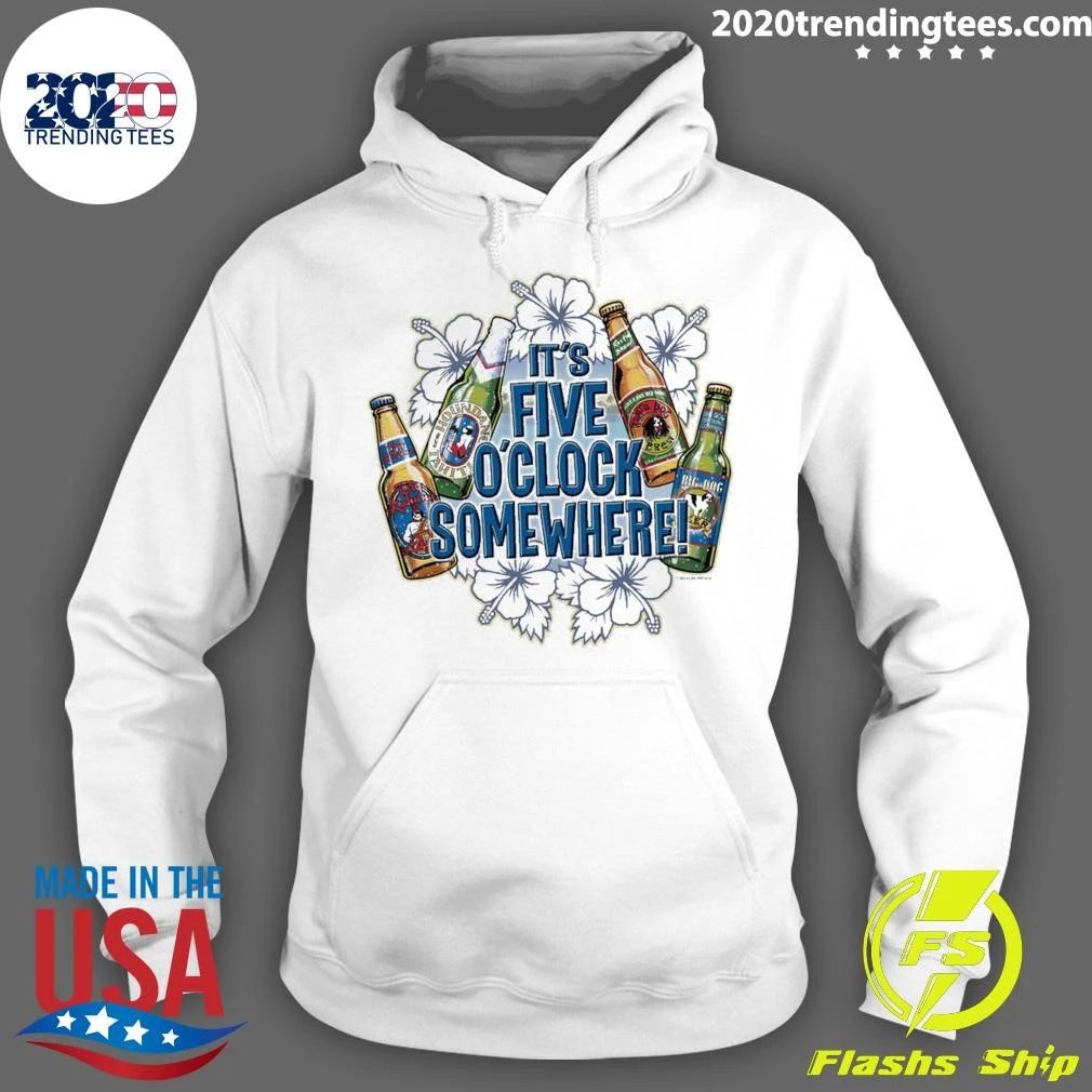 It Is Five O’Clock Somewhere Beer Drinking Shirt