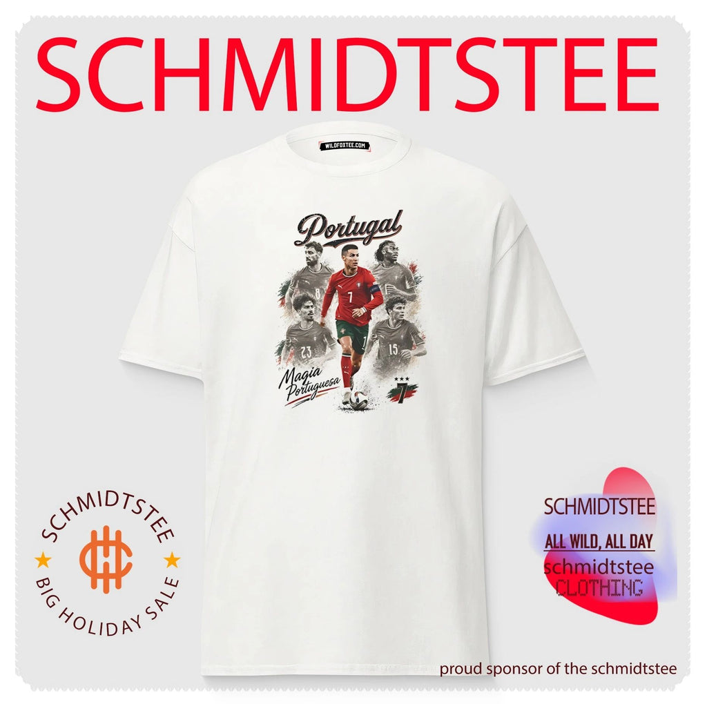 Portugal World Cup Cristiano Ronaldo and teammates graphic shirt