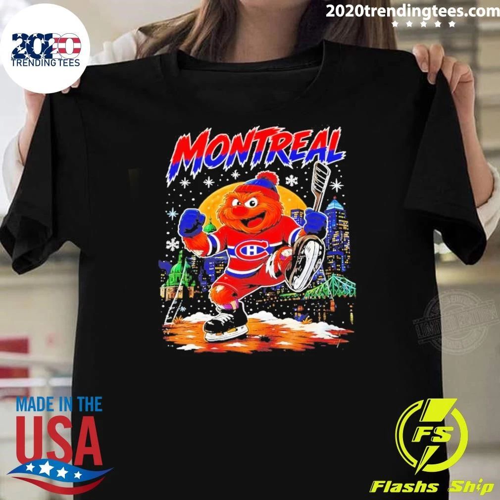 Youppi City Skyline Montreal Canadiens Hockey Nhl 2026 Vintage Shirt