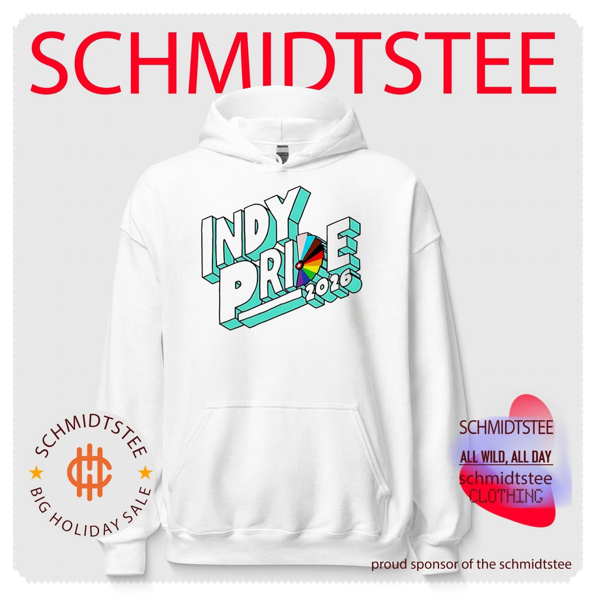 Indy pride 2026 indie graphic shirt