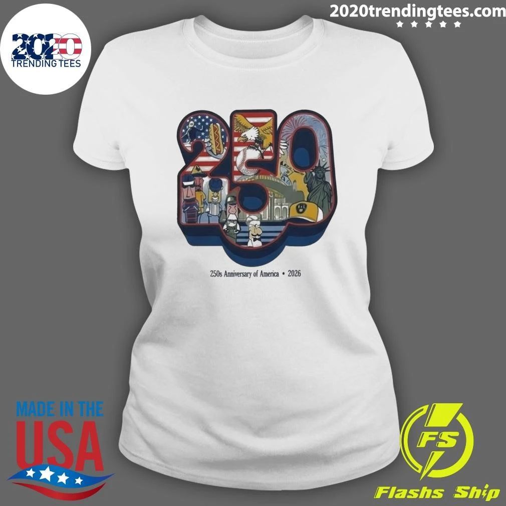Brewers 250th Anniversary of America 2026 Shirt